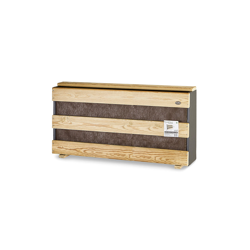 Jardín vertical L, jardinera vertical de 120 cm de longitud, 21 cm de ancho y 50 cm de altura, con capacidad de 90 L.