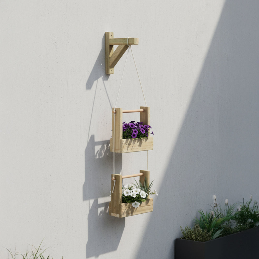 Jardinera colgante Woody 2B