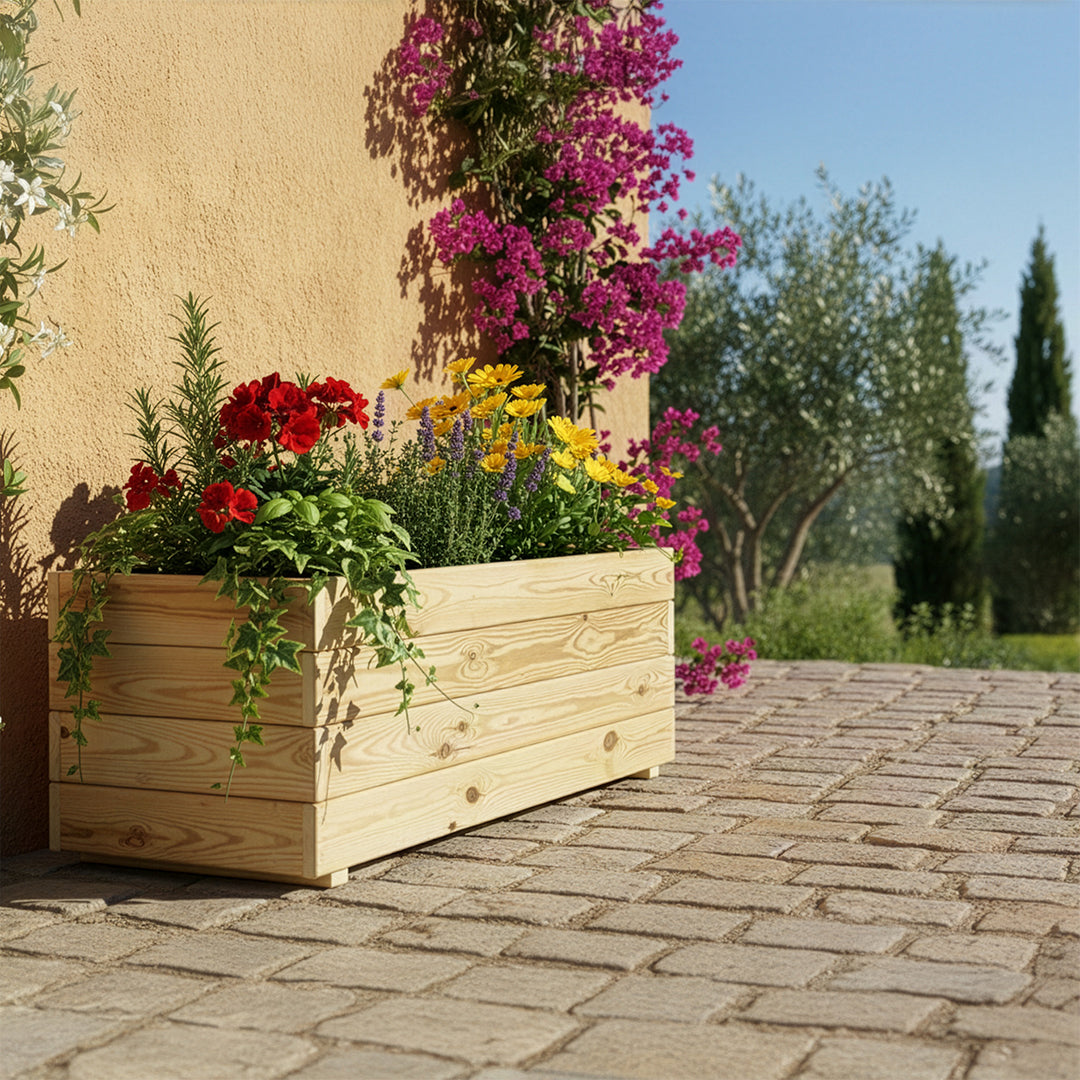 Jardinera rectangular Ghio 100x40x40