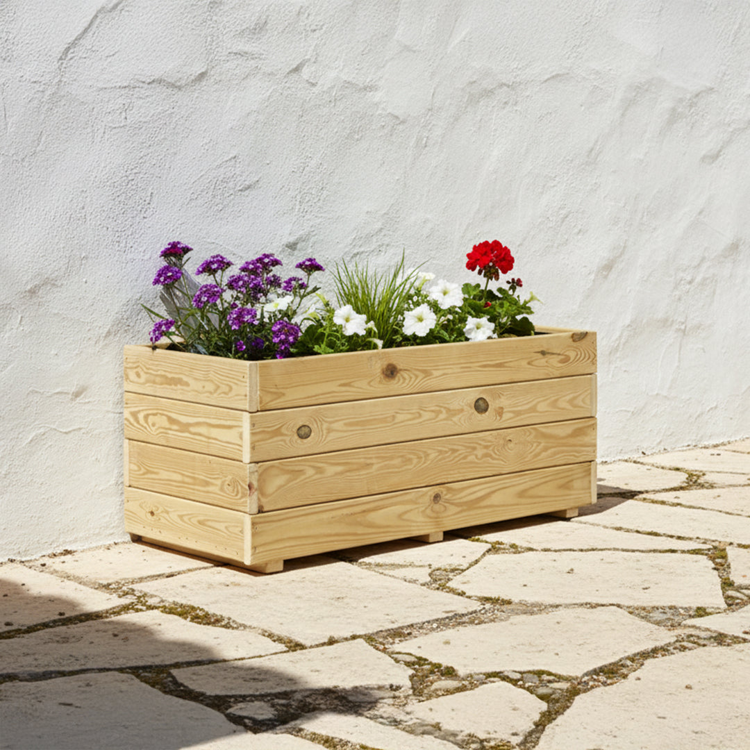 Jardinera rectangular Ghio 110x45x40