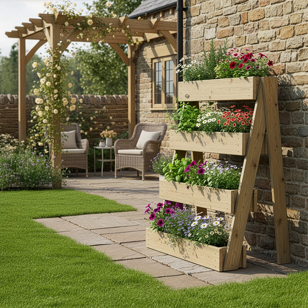 Jardinera vertical Stand Line Island KD 4B