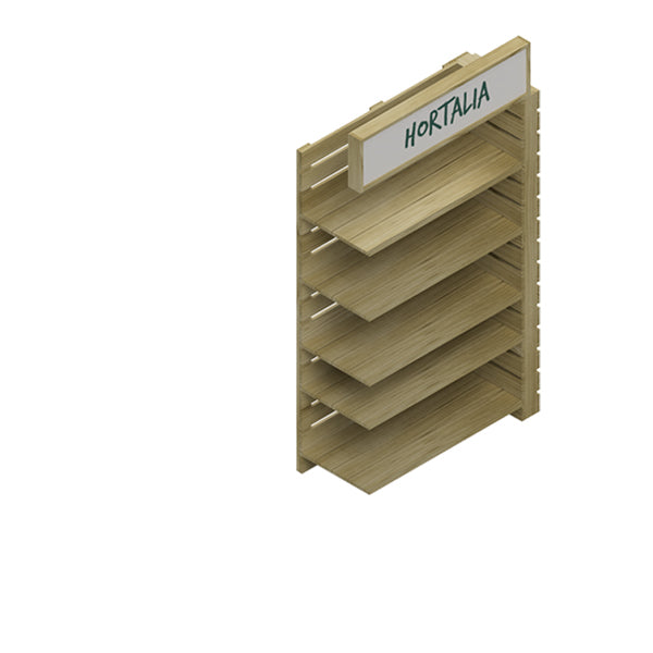 Módulo extensión Máxima para estanterías, diseñado para aumentar el espacio de almacenamiento.