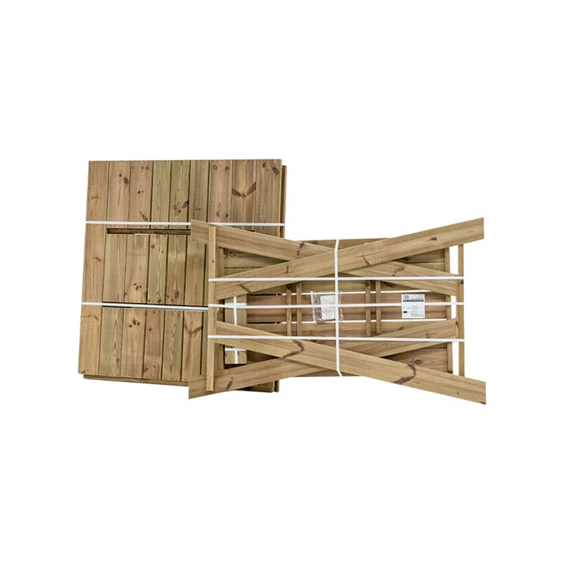 Estantería de madera Grow, diseñada para exhibir plantas y organizar espacios de manera funcional.