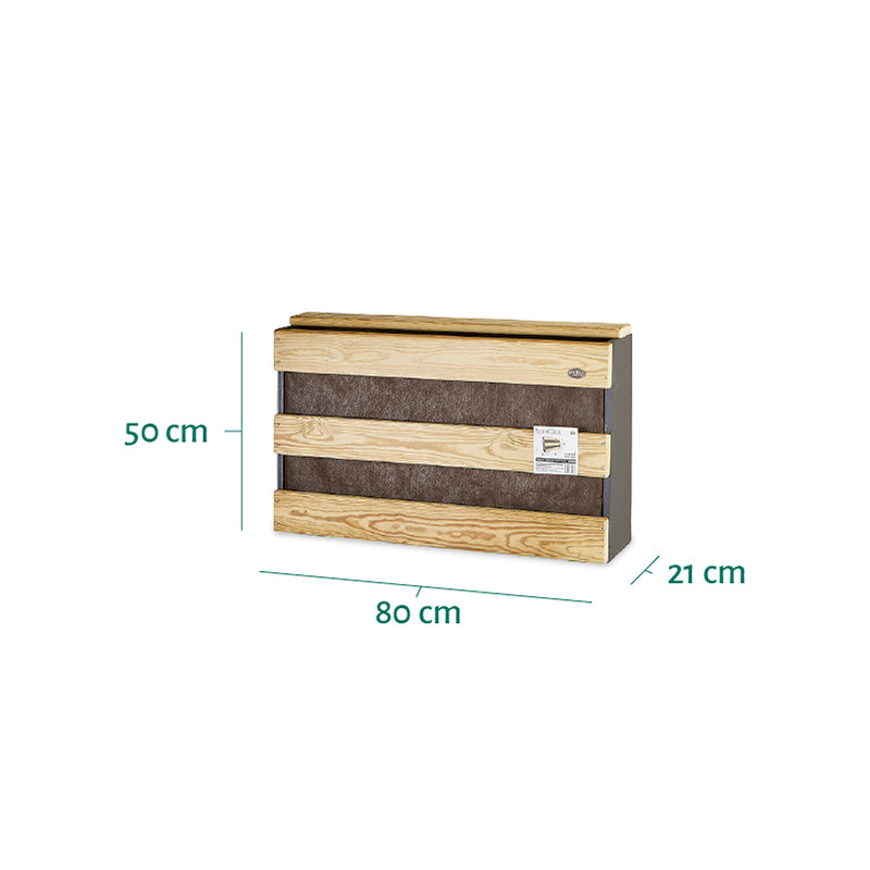 Jardín vertical M de 80 cm de longitud, ideal para cultivar plantas en espacios reducidos.