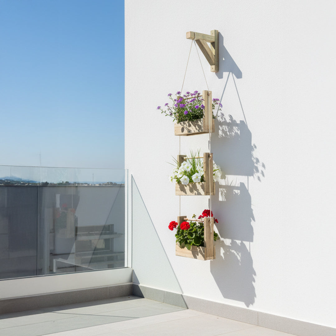 Jardinera colgante Woody 3B