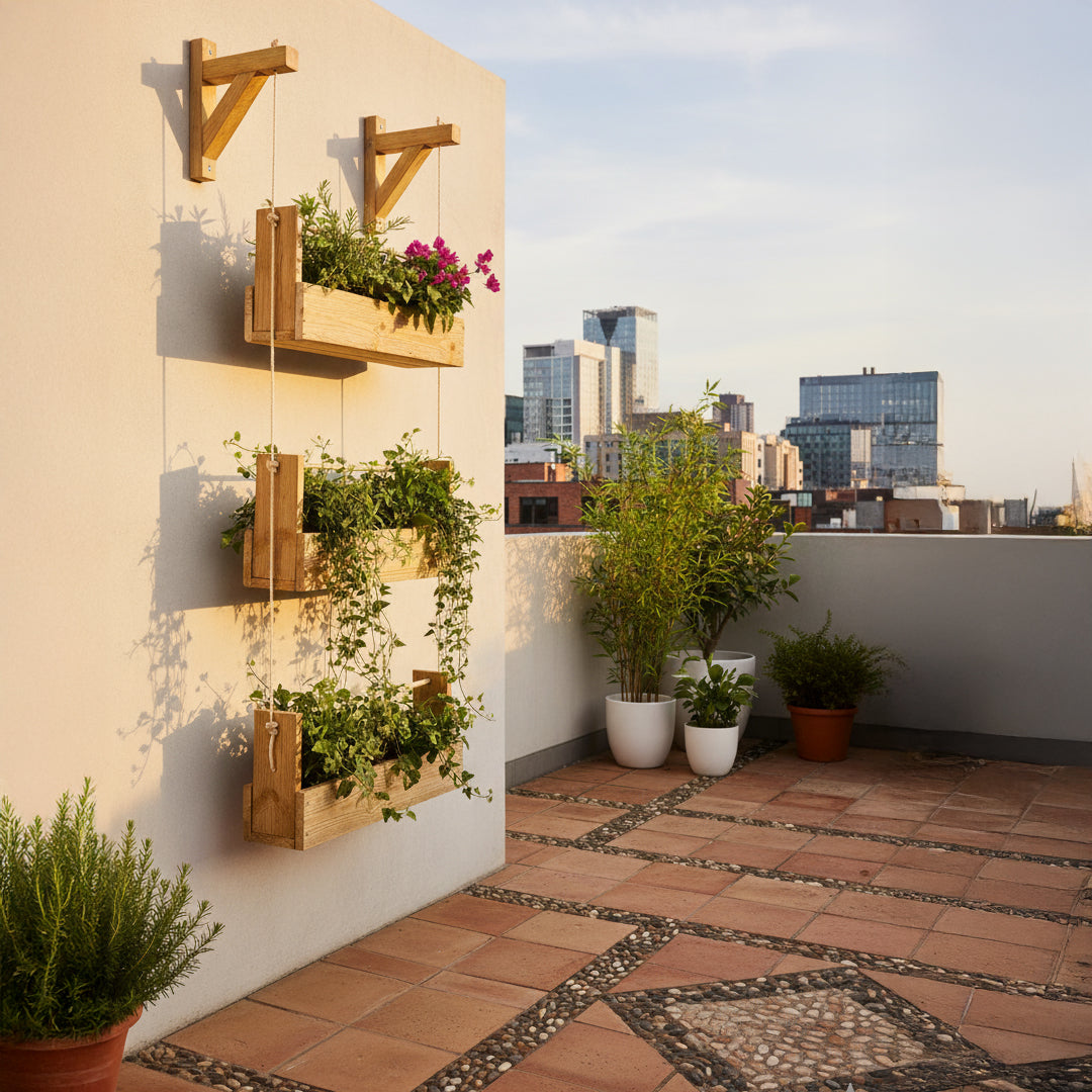 Jardinera colgante Big Woody 3B