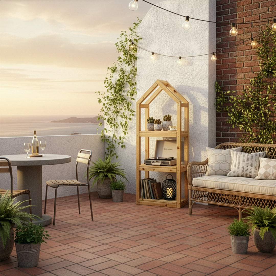 Estantería de madera Campanile Outdoor M