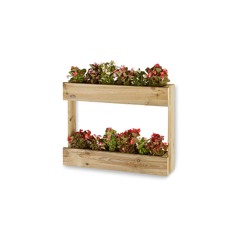 Jardinera vertical Stand Line Wall 2B, diseñada para cultivo vertical de plantas en espacios reducidos.