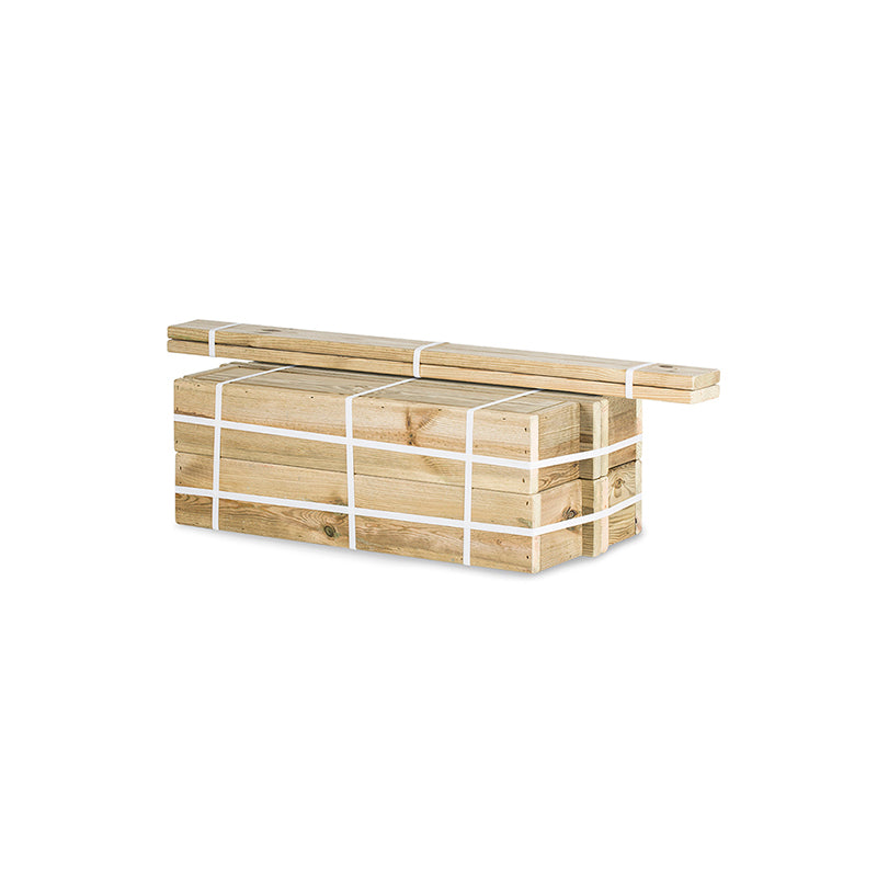 Jardinera vertical Stand Line Wall KD 4B, ideal para cultivo de plantas en espacios reducidos. Dimensiones 100 cm x 70 cm x