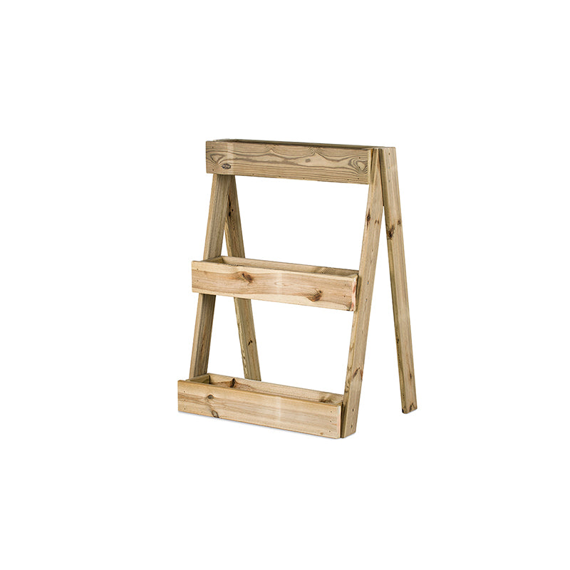 Jardinera vertical Stand Line Island 3B de 100 cm de altura, diseñada para cultivo en espacios reducidos.