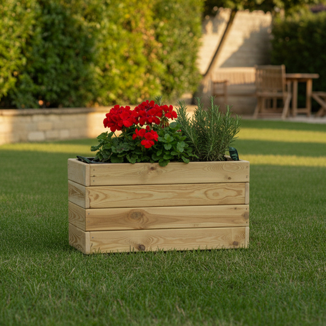 Jardinera rectangular Ghio KD 70x30x40