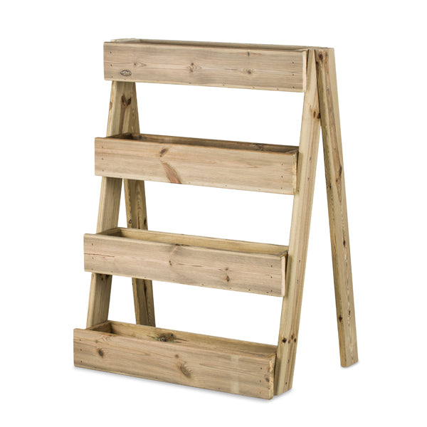 Jardinera vertical Stand Line Island 4B de 100 cm de altura, ideal para cultivo en espacios reducidos.